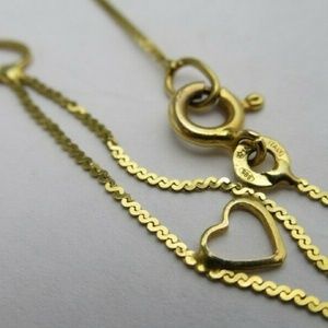 Jewelry - 14k yellow gold Heart bracelet. 6.5"SOLD Jewelry - 14k yellow gold Heart bracelet. 6.5"SOLD